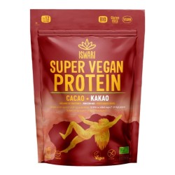 Super Vegan Protein cacao bio 250gr Iswari  Iswari  dans votre magasin bio en ligne Etiketbio.eu