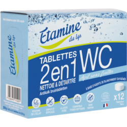 Tablettes WC 2 en 1 x12 Etamine du Lys Etamine du Lys  dans votre magasin bio en ligne Etiketbio.eu