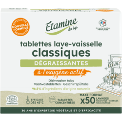 Tablettes lave-vaisselle x50 Etamine du Lys Etamine du Lys  dans votre magasin bio en ligne Etiketbio.eu