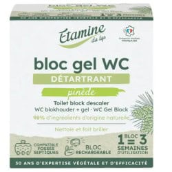 Bloc gel WC pin eucalyptus Etamine du Lys Etamine du Lys  dans votre magasin bio en ligne Etiketbio.eu