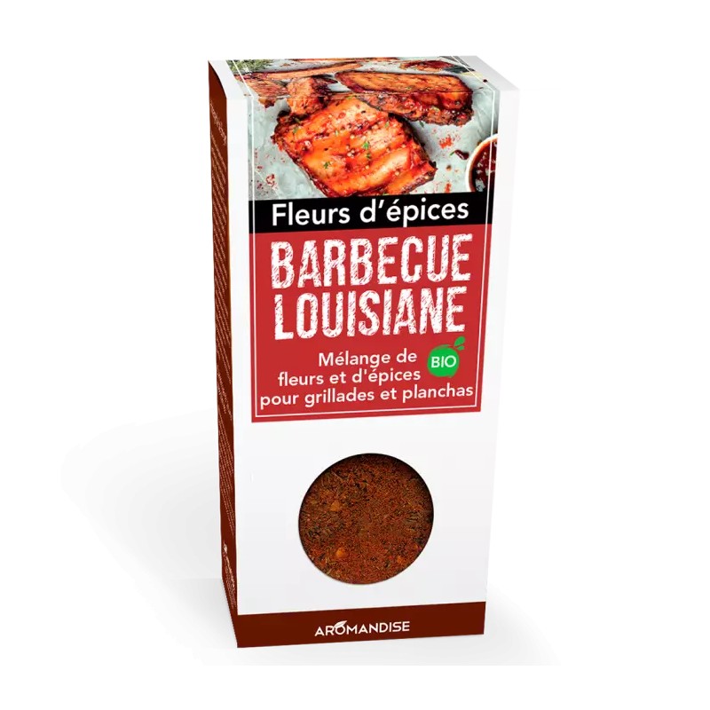 Fleurs d’épices Louisiane bio Aromandise 42g  Aromandise  dans votre magasin bio en ligne Etiketbio.eu