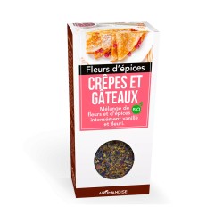 Fleurs d’épices crêpes gâteaux 35g Aromandise  Aromandise  dans votre magasin bio en ligne Etiketbio.eu