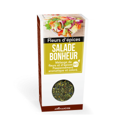 Fleurs d’épices Salade Bonheur Aromandise 20g  Aromandise  dans votre magasin bio en ligne Etiketbio.eu