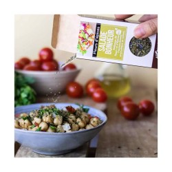 Fleurs d’épices Salade Bonheur Aromandise 20g  Aromandise  dans votre magasin bio en ligne Etiketbio.eu
