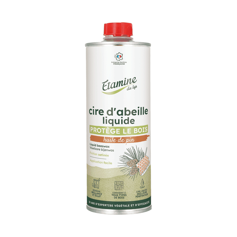 Cire d’abeille liquide 500ml Etamine du Lys Etamine du Lys  dans votre magasin bio en ligne Etiketbio.eu