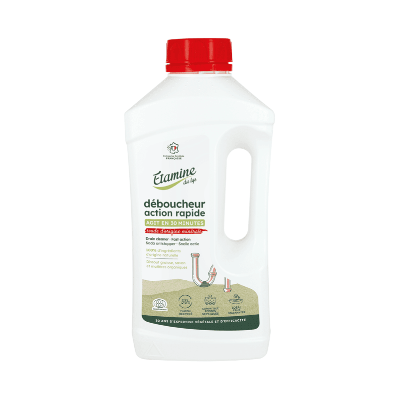 Déboucheur canalisation soude 1L Etamine du Lys Etamine du Lys  dans votre magasin bio en ligne Etiketbio.eu