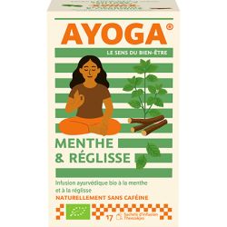 Infusion menthe réglisse bio AYOGA Ayoga  dans votre magasin bio en ligne Etiketbio.eu