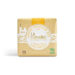 Savon huile d’argan surgras La Corvette  La Corvette  dans votre magasin bio en ligne Etiketbio.eu