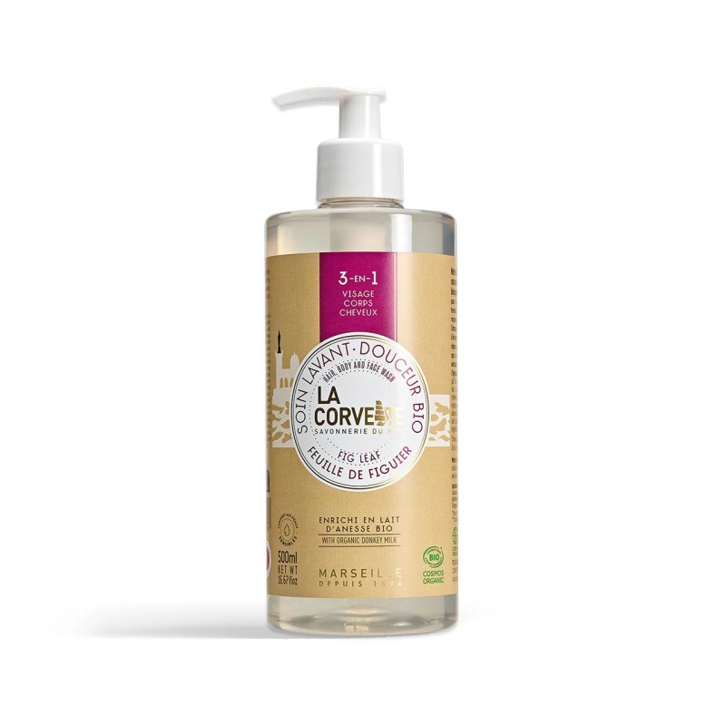 Soin douche 3-en-1 figue bio La Corvette  La Corvette  dans votre magasin bio en ligne Etiketbio.eu