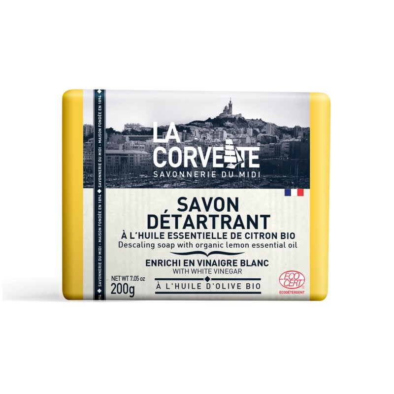 Savon détartrant citron bio La Corvette  La Corvette  dans votre magasin bio en ligne Etiketbio.eu