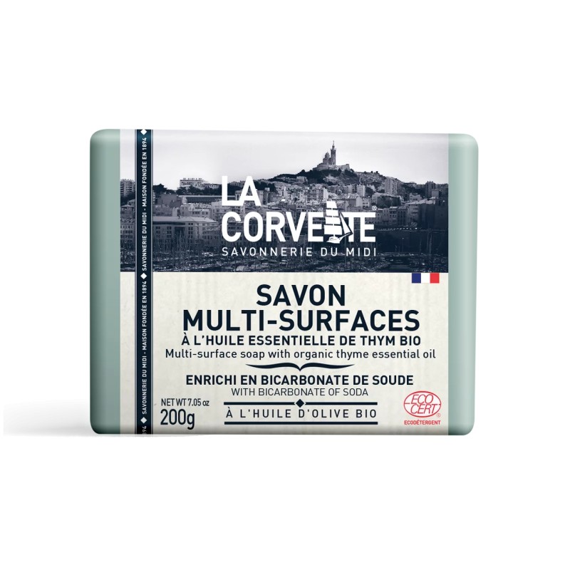 Savon multi-surfaces thym bio La Corvette  La Corvette  dans votre magasin bio en ligne Etiketbio.eu