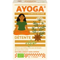 Infusion détente Ayoga Ayoga  dans votre magasin bio en ligne Etiketbio.eu