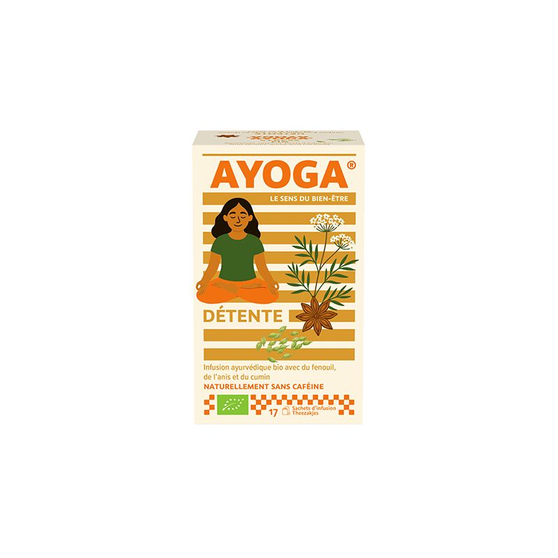 Infusion détente Ayoga Ayoga  dans votre magasin bio en ligne Etiketbio.eu