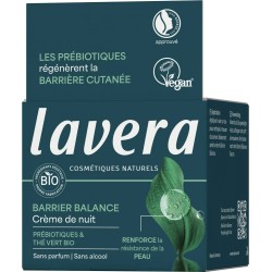 Crème de nuit Barrier Balance Lavera 50ml Lavera  dans votre magasin bio en ligne Etiketbio.eu