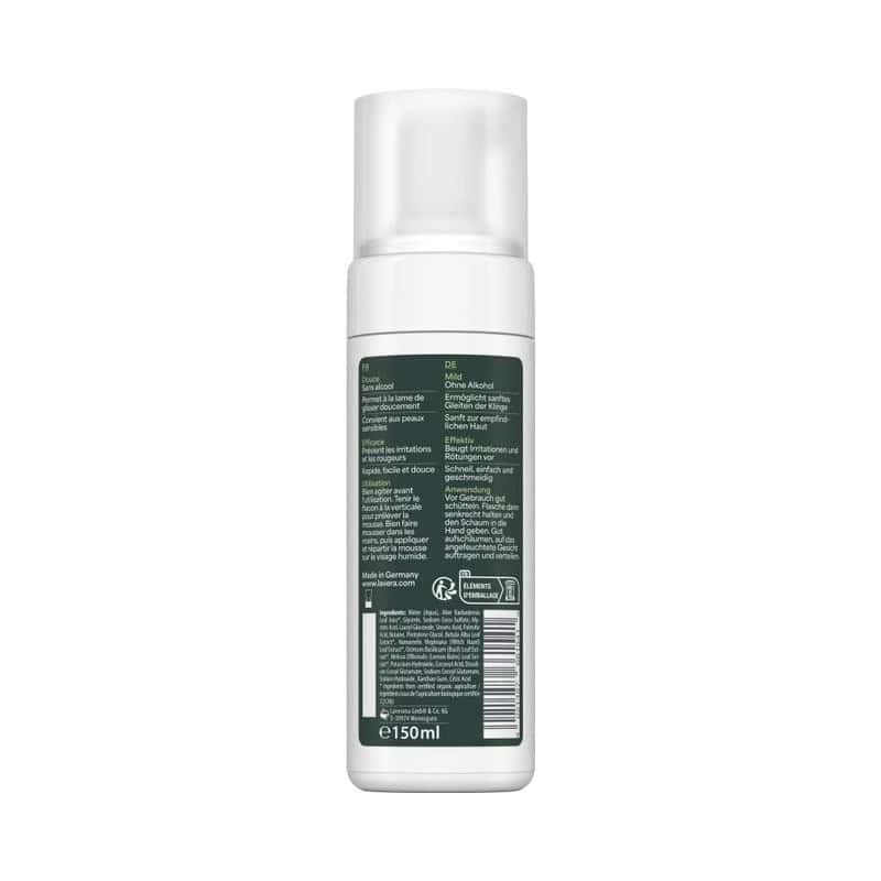 Mousse à raser Men Sensitive 150 ml bio – Lavera