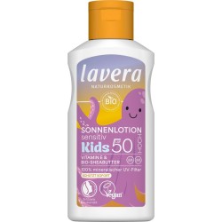 Lotion solaire Kids SPF50 Lavera 100ml  Lavera  dans votre magasin bio en ligne Etiketbio.eu