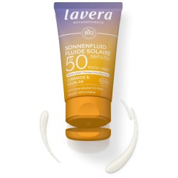Fluide solaire SPF50 Lavera 40ml visage Lavera  dans votre magasin bio en ligne Etiketbio.eu