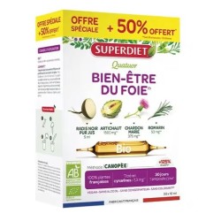 Quatuor Digestion 20+10 ampoules – Superdiet Super Diet  dans votre magasin bio en ligne Etiketbio.eu