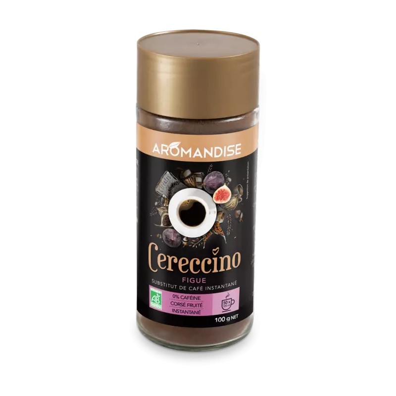 Cereccino figue bio Aromandise 100g Aromandise  dans votre magasin bio en ligne Etiketbio.eu