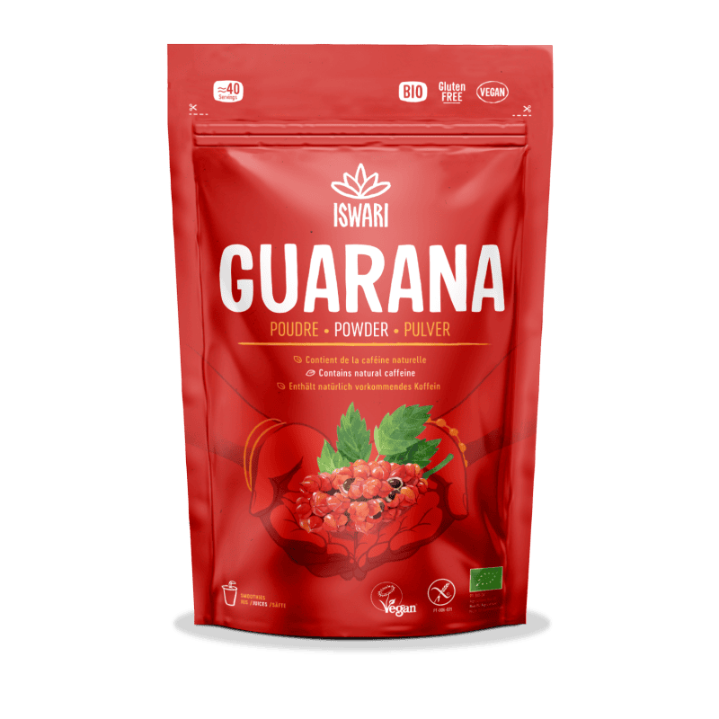 Guarana en poudre Iswari 70g Iswari  dans votre magasin bio en ligne Etiketbio.eu
