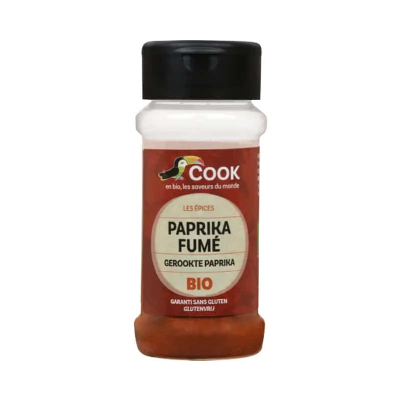 Paprika fumé bio 40 g – Cook Cook  dans votre magasin bio en ligne Etiketbio.eu