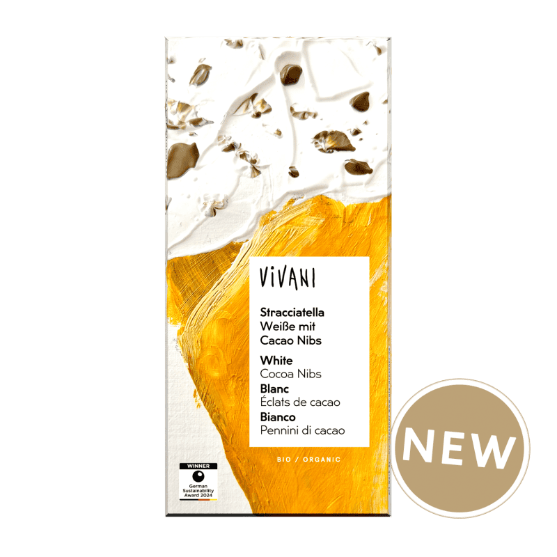 Chocolat blanc stracciatella Vivani 80g Vivani  dans votre magasin bio en ligne Etiketbio.eu