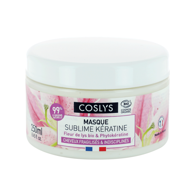Masque kératine bio Coslys 250ml Coslys  dans votre magasin bio en ligne Etiketbio.eu