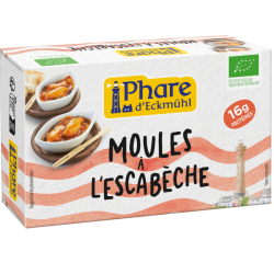 Moules à l’escabèche bio – Phare d’Eckmühl Phare d’Eckmühl  dans votre magasin bio en ligne Etiketbio.eu