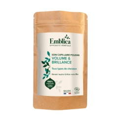 Poudre volume brillance bio Emblica 200g Emblica  dans votre magasin bio en ligne Etiketbio.eu
