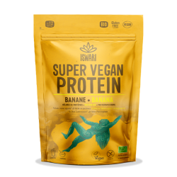 Protéine vegan banane bio Iswari 250g Iswari  dans votre magasin bio en ligne Etiketbio.eu