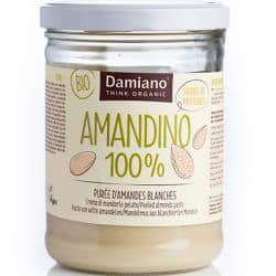 Purée d’amandes blanches bio 750g – Damiano Damiano  dans votre magasin bio en ligne Etiketbio.eu
