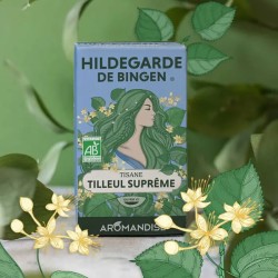 Tisane tilleul bio Hildegarde 18 sachets Hildegarde de Bingen  dans votre magasin bio en ligne Etiketbio.eu