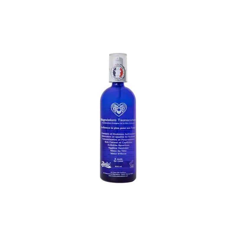 Huile de magnésium 200ml Au Cœur des Traditions Au Coeur Des Traditions  dans votre magasin bio en ligne Etiketbio.eu