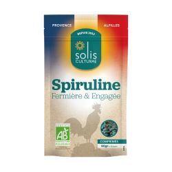 Spiruline bio comprimés 80g Solis Culturae   dans votre magasin bio en ligne Etiketbio.eu