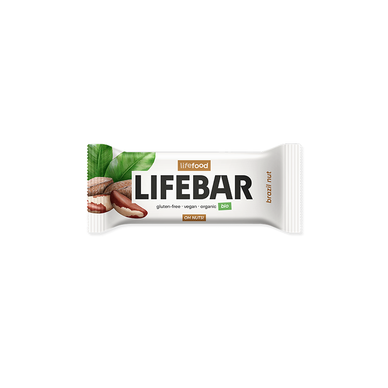 Barre crue Brésil Lifebar Lifefood 40g   dans votre magasin bio en ligne Etiketbio.eu