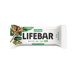 Barre crue chia pistache Lifebar Lifefood 40g   dans votre magasin bio en ligne Etiketbio.eu