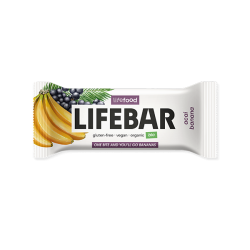 Barre crue açaï banane Lifebar Lifefood 40g