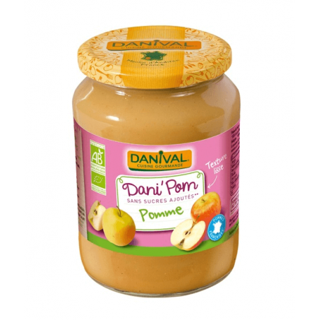 Danipom 100 % pomme 700g Danival  dans votre magasin bio en ligne Etiketbio.eu