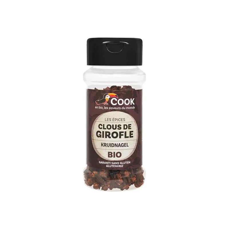 Clou de girofle entier biopartenaire 30g Cook  dans votre magasin bio en ligne Etiketbio.eu