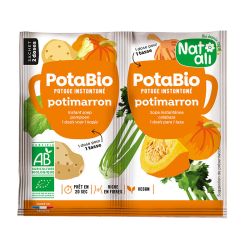 Potage potimarron bio Natali 2 doses Natali  dans votre magasin bio en ligne Etiketbio.eu