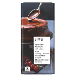 Chocolat noir pâtissier 70% Vivani 150g Vivani  dans votre magasin bio en ligne Etiketbio.eu