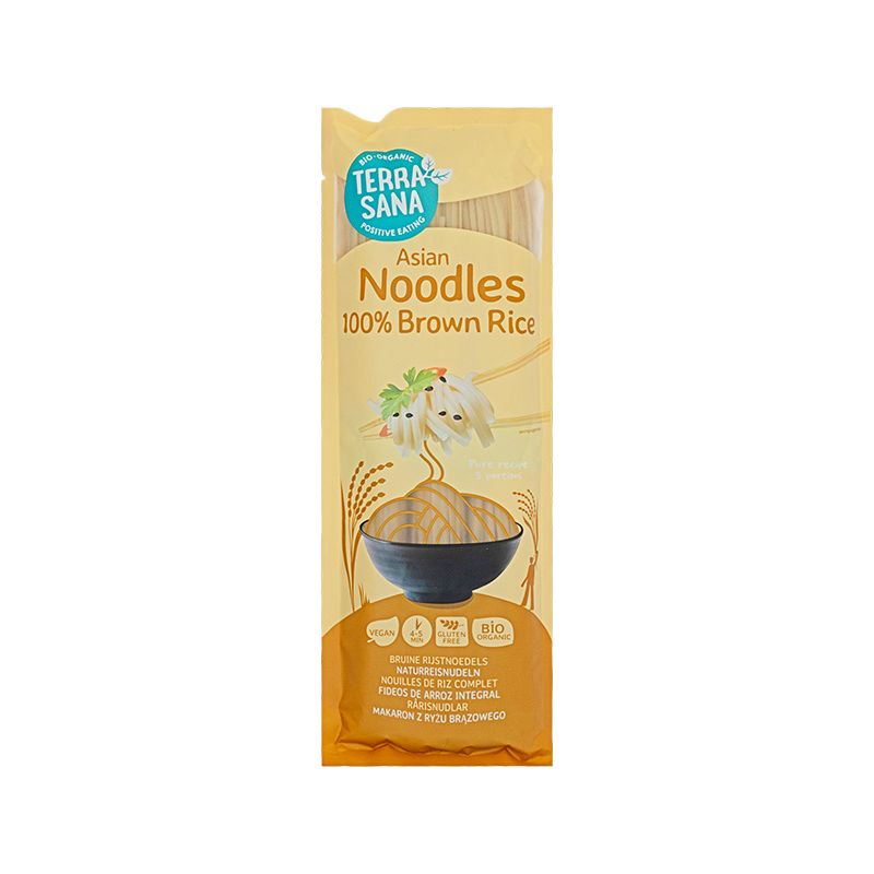 Nouilles de riz complet bio TerraSana 250g TerraSana  dans votre magasin bio en ligne Etiketbio.eu