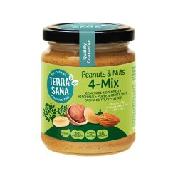 Purée 4 fruits secs bio TerraSana 250g TerraSana  dans votre magasin bio en ligne Etiketbio.eu