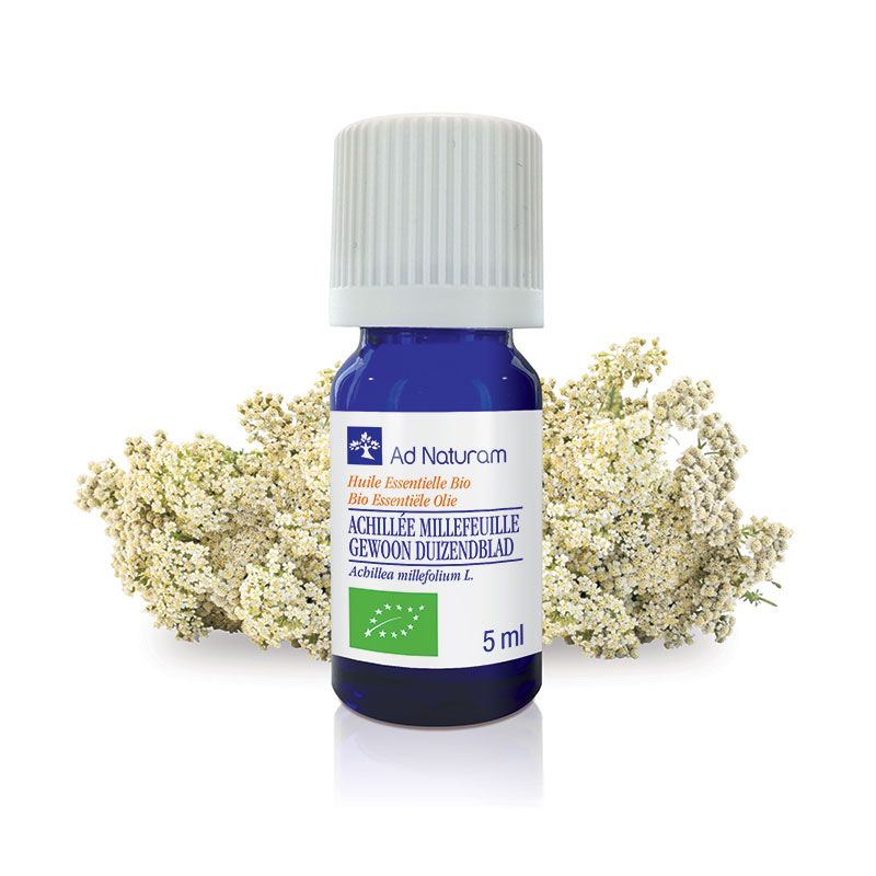 Huile essentielle ACHILLEE MILLEFEUILLE 5 ml Ad naturam  dans votre magasin bio en ligne Etiketbio.eu