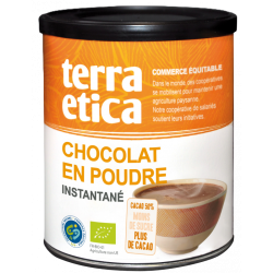 Chocolat poudre 425gr Terra Etica  dans votre magasin bio en ligne Etiketbio.eu