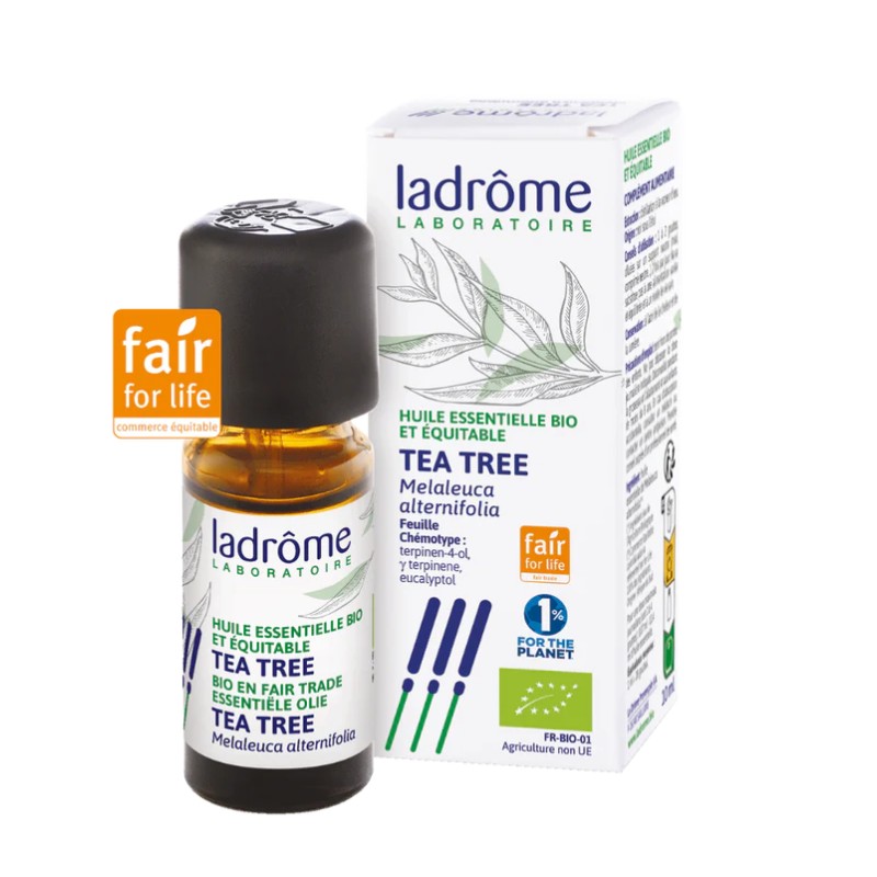 Huile essentielle Tea Tree bio 10 ml – Ladrôme Ladrôme  dans votre magasin bio en ligne Etiketbio.eu