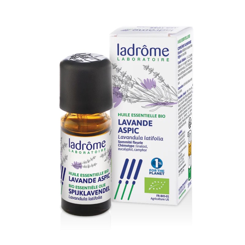 Huile essentielle Lavande aspic bio 10 ml – Ladrôme Ladrôme  dans votre magasin bio en ligne Etiketbio.eu