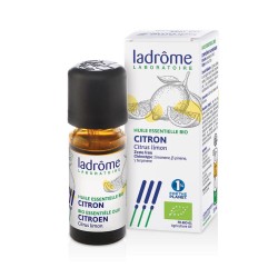 Huile essentielle Citron bio 10ml Ladrôme Ladrôme  dans votre magasin bio en ligne Etiketbio.eu