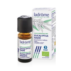 Huile essentielle Eucalyptus radié bio 10 ml – Ladrôme Ladrôme  dans votre magasin bio en ligne Etiketbio.eu