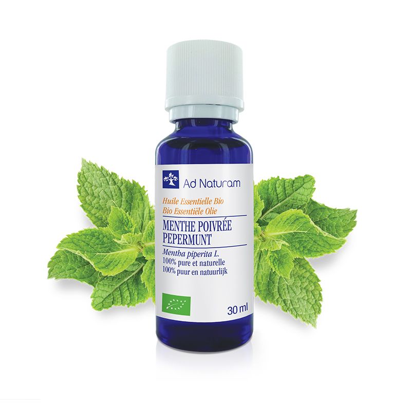 Huile essentielle Menthe poivrée 30 ml bio – Ad Naturam Ad naturam  dans votre magasin bio en ligne Etiketbio.eu